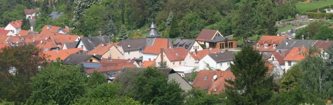 Blick aufs Dorf
