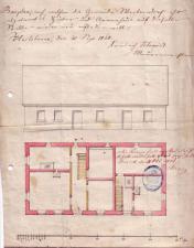 Karte: Grundriss eines Hirtenhauses